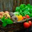 Panier avec des légumes pour le blog de j com jardin